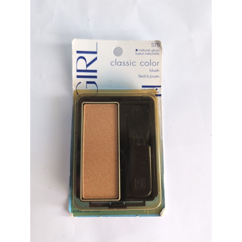 CoverGirl Clean Classic Color Blush NATURAL GLOW #570 - 0.3 Oz NOS